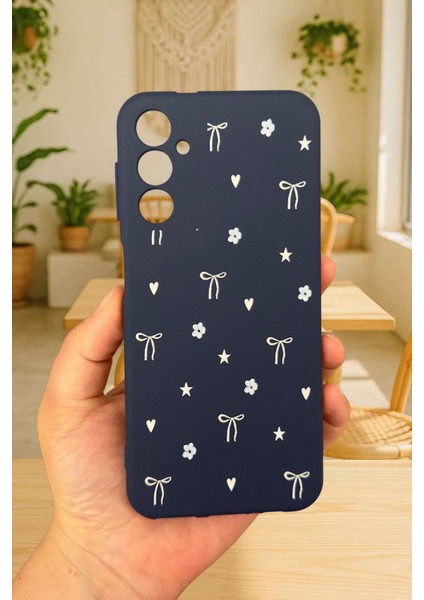 Samsung Galaxy A14 Uyumlu Mini Fiyonk Desenli Silikon Darbe Emici Klasik Korumalı Rubber Kılıf fiyatları