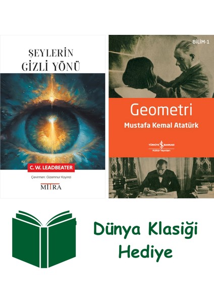 Şeylerin Gizli Yönü + Geometri + Dünya Klasiği Hediye