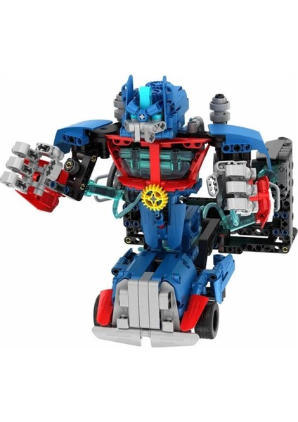 Hidrolik Savaş Robotu Yapım Seti – Pilsiz Teknik Robot Oyuncak 694 Parça