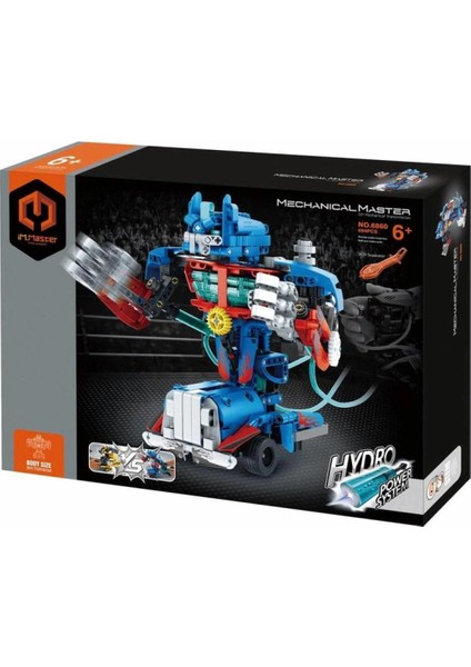 Hidrolik Savaş Robotu Yapım Seti – Pilsiz Teknik Robot Oyuncak 694 Parça fiyatları