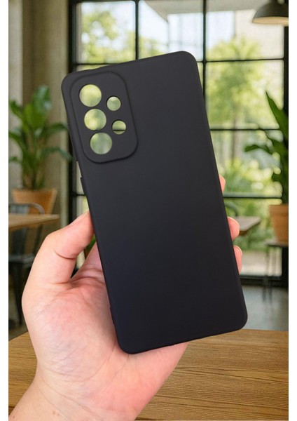 Samsung Galaxy A73 Silikon Darbe Emici Klasik Korumalı Rubber Kılıf