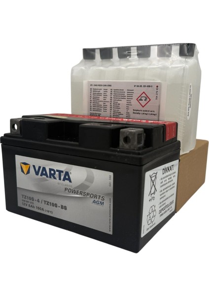 Varta TTZ10S-BS 12V 8 AH 150A Akü