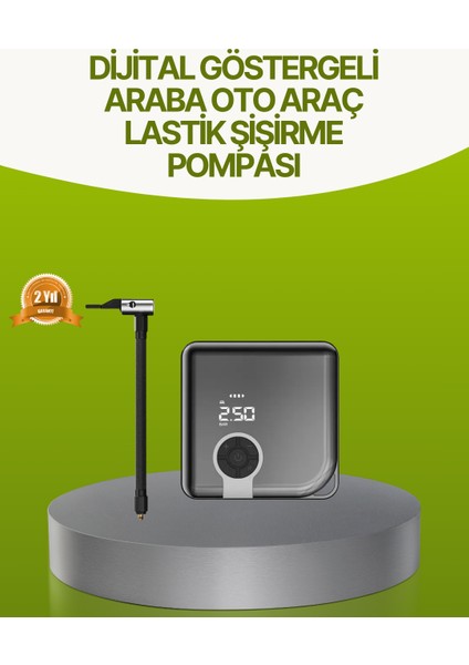 Dijital Ekranlı Taşınabilir Akıllı Araç Hava Kompresörü - N671J710-M86671