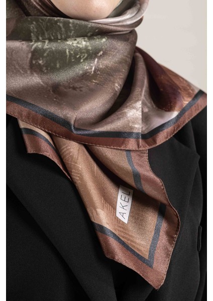 “Dijital Kristal Desenli Eşarp 95x95 – Pastel Desen-1 fırsatları