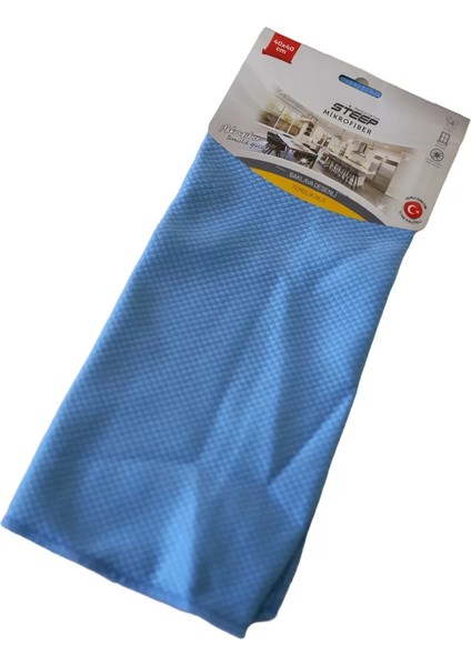Mikrofiber 40x40 cm Baklava Desen Cam Temizlik Bezi