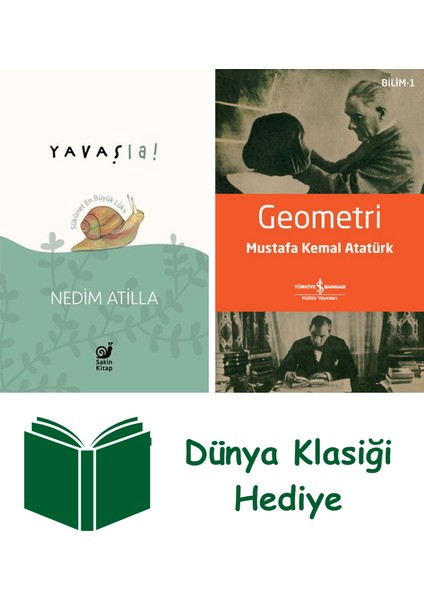 Yavaş La! + Geometri + Dünya Klasiği Hediye