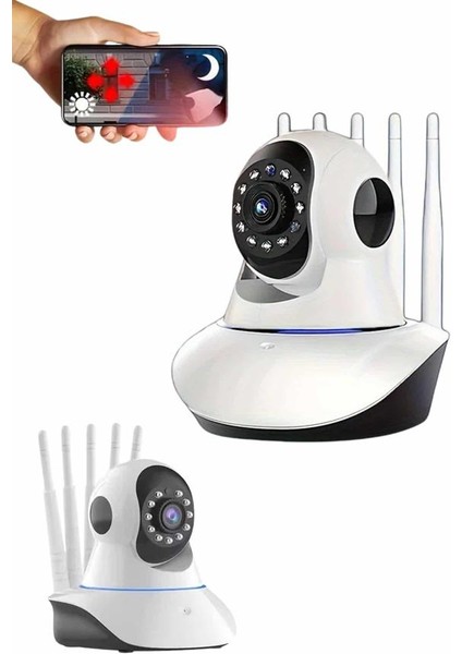 Güvenlik Kamerası Antenli Gece Görüşlü Sensörlü Harekete Duyarlı - T777G574-Z30777 fırsatları