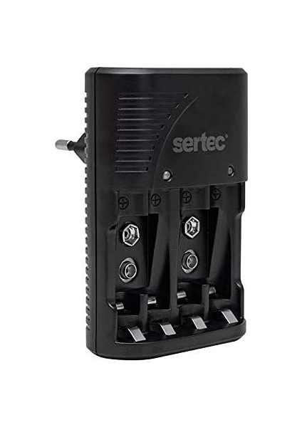 Promo Paket Varta 4 Adet Şarjlı 2600MAH Aa Kalem Pil +Sertec STC-9V Aa-Aaa Otomatik-Hızlı Pil Şarj Cihazı