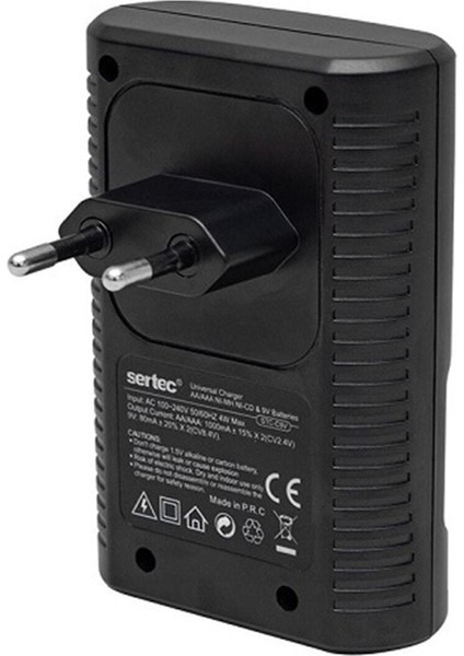 Promo Paket Varta 4 Adet Şarjlı 2600MAH Aa Kalem Pil +Sertec STC-9V Aa-Aaa Otomatik-Hızlı Pil Şarj Cihazı