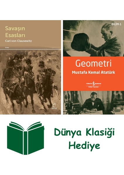 Savaşın Esasları + Geometri + Dünya Klasiği Hediye