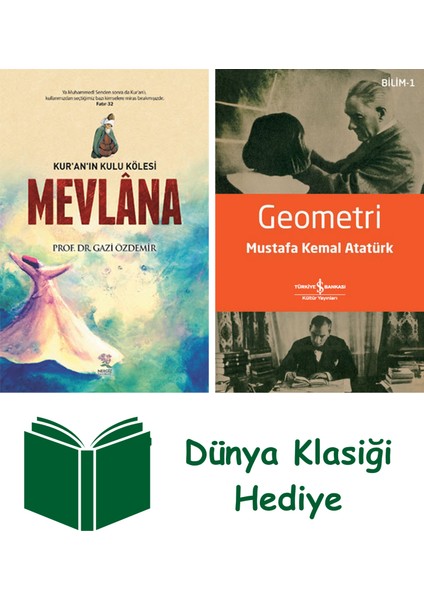 Mevlâna + Geometri + Dünya Klasiği Hediye