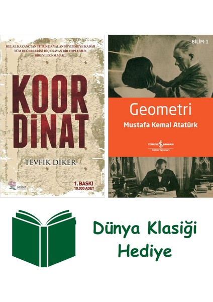Koordinat + Geometri + Dünya Klasiği Hediye