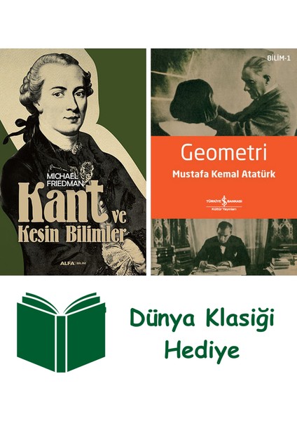 Kant ve Kesin Bilimler + Geometri + Dünya Klasiği Hediye