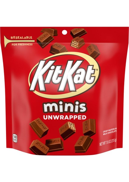 Minis Unwrapped Milk Chocolate 215G