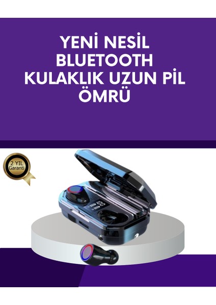 Uzun Pil Ömürlü Kablosuz Kulaklık – 4 Saat Kesintisiz Kullanım - N758J165-M70758