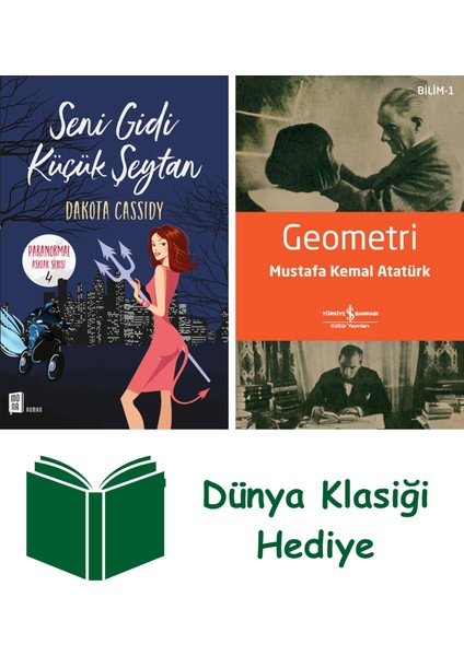 Seni Gidi Küçük Şeytan + Geometri + Dünya Klasiği Hediye