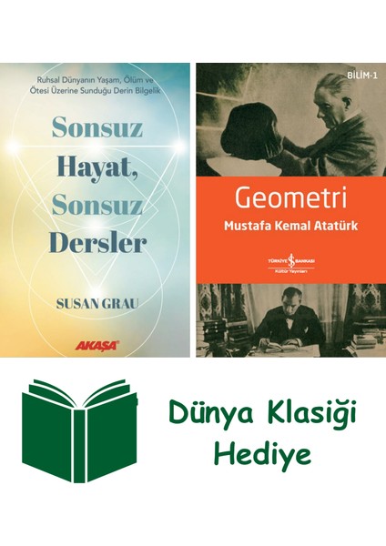 Sonsuz Hayat, Sonsuz Dersler + Geometri + Dünya Klasiği Hediye