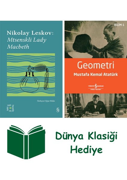 Everest Açıkhava 26 - Mtsenskli Lady Macbeth + Geometri + Dünya Klasiği Hediye