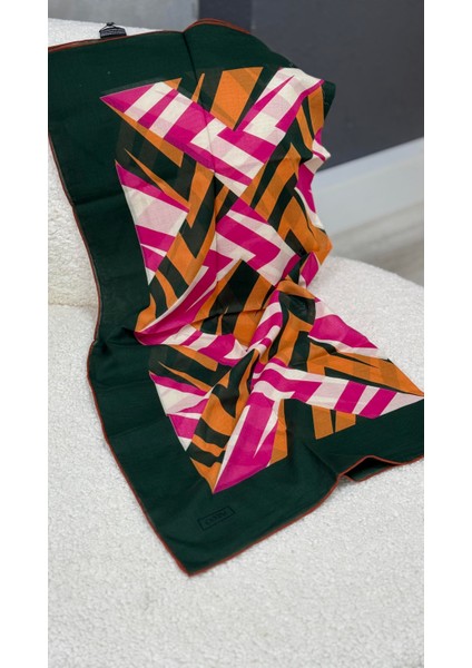 Ipekevi Dörtyol Pamuk Eşarp Çam Yeşili