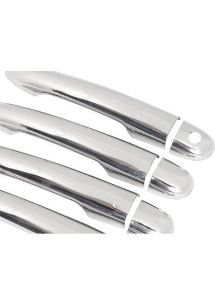 Renault Clio 3 HB Uyumlu 2006-2011 Krom Kapı Kolu 4 Kapı Paslanmaz Çelik indirimleri