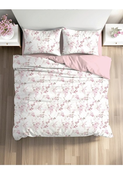 Çift Kişilik Ranforce Nevresim Takımı Flaır Pembe fiyatları