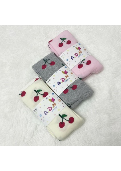 Kiraz Desenli Külotlu Çorap fiyatları
