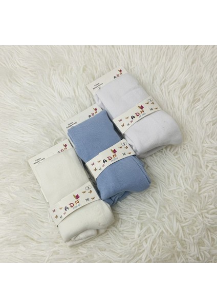 Düz Erkek Bebek Külotlu Çorap