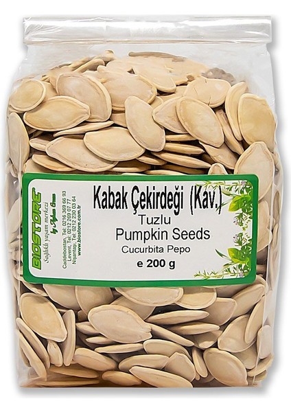 Tuzlu Kavrulmuş Kabuklu Kabak Çekirdeği 200 G fiyatları