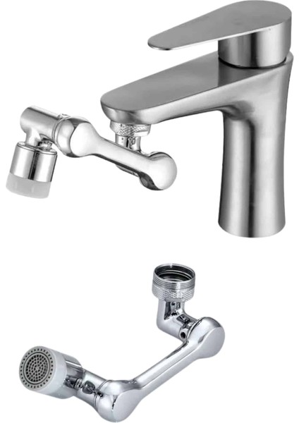 Mutfak Musluk Başlığı 1080 Derece Dönebilir Oynar Başlıklı Musluk Aparatı fiyatları