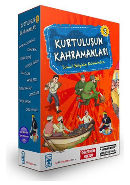 Kurtuluşun Kahramanları Seti 2 (10 Kitap Takım)