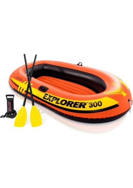 Şişme Bot Seti - Intex - Explorer 300 - 211CM - 3 Kişilik (58332)