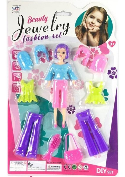 Yedek Elbiseli Bebek - 090C2 (Lisinya)