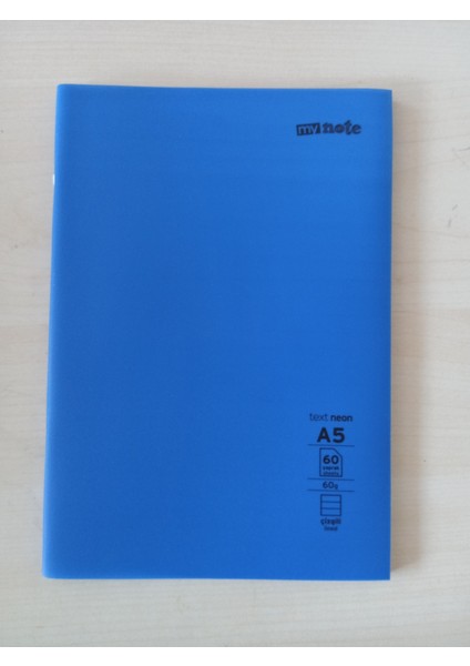 My Note Text Neon A5 60 Yaprak Çizgili Küçük Boy Defter – Ders ve Notlar Için