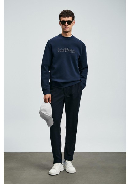 Luther Erkek Sweatshirt Lacivert (112030171)