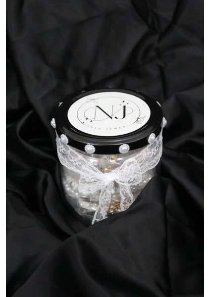 Large Altın Takı Kavanozu