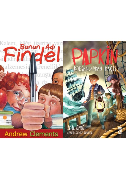 Bunun Adı Findel (Andrew Clements) ve Papkin Korsanlardan Kaçış (Idil Ünlü)
