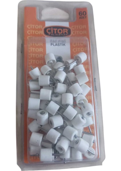 60’lı Raf Pimi Seti – Dayanıklı ve Kolay Montajlı Raf Desteği