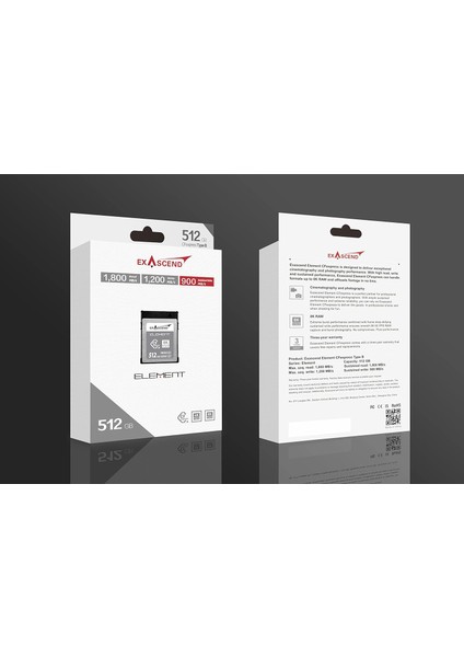 Element 512GB Cfexpress Type-B Hafıza Kartı indirimleri