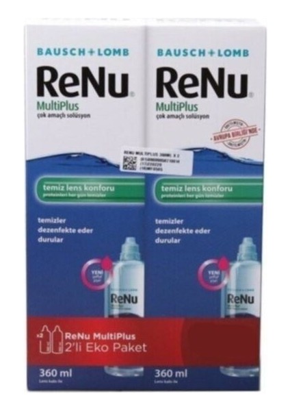 Multiplus Lens Solüsyonu 360 ml - Ikili Kofre