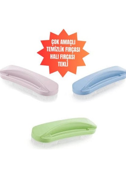 Pratik Kullanımlı Çok Amaçlı Halı Fırçası – Yumuşak Kıllı ve Dayanıklı
