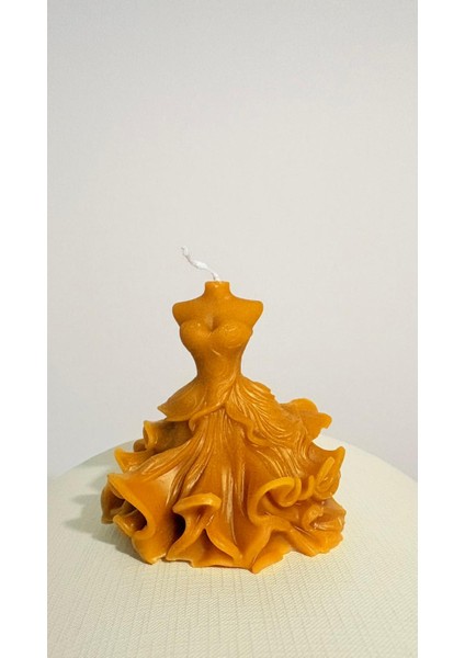 Balmumu Mum Gelinlik Moldeli Mum fiyatları