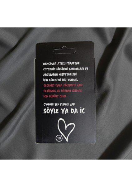 Hangover Ateşli Itiraflar Içki Oyunu – Çiftlere Özel Eğlenceli Kart Oyunu | Söyle Ya Da Iç fırsatları