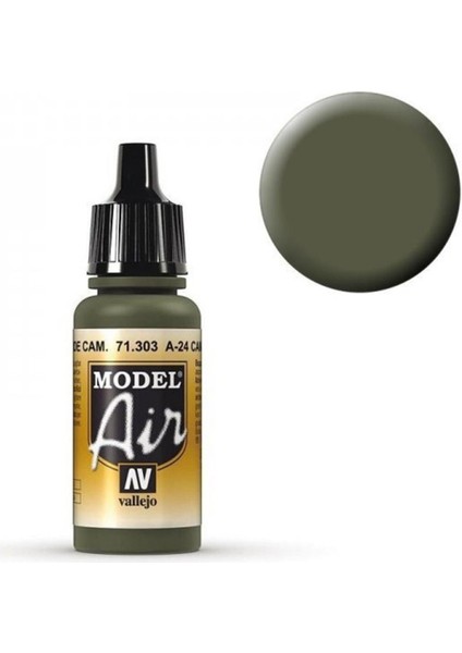 71303 18 ml. A-24M Cam. Green, Model Air Serisi Model Boyası fiyatları