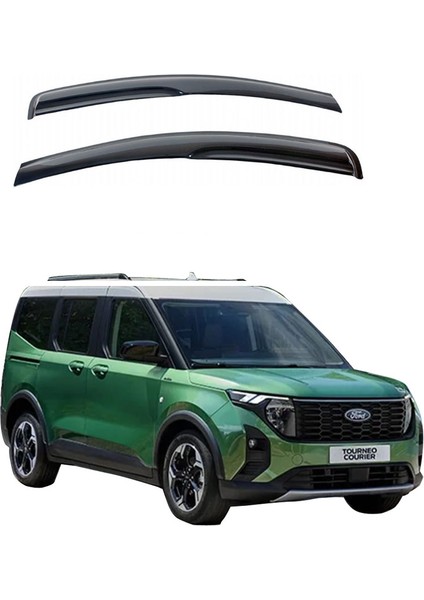 Ford Courier 2024- Sonrası Cam Rüzgarlığı 2 Parça