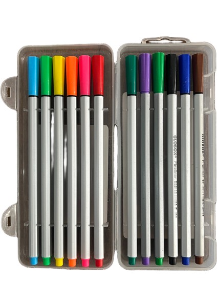 Fineliner Keçeli Kalem 12'li