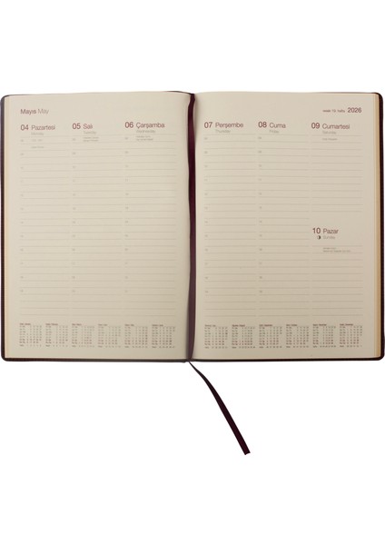 Ece-Çeşme Kırmızı Haftalık 19,5X28 2026 fırsatları