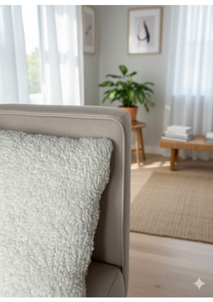 Boucle Dokulu Dekoratif Kırlent fırsatları