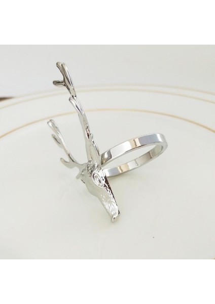 Ren Ği Peçetelik Halkaları Noel Doğum Günü Festivali Için (Yurt Dışından) fırsatları