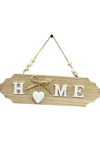 Ahşap Asılı Kapı Levhası Yaylı Kapı Askısı Ev Ön Kapısı Ev Ahşap (Yurt Dışından) fırsatları