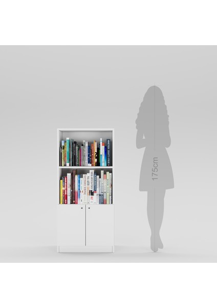 Kitaplık 130X60X40CM 07102501
